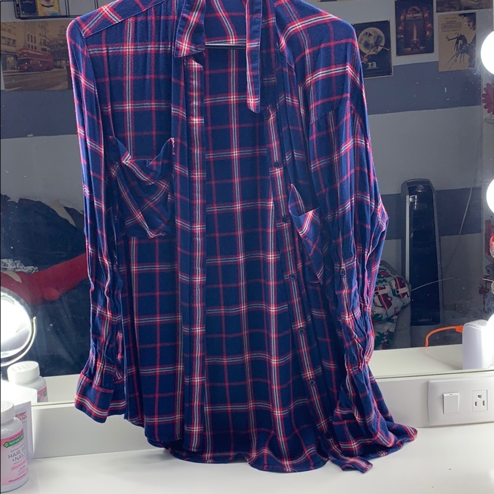 Express long sleeve shirt / cardigan